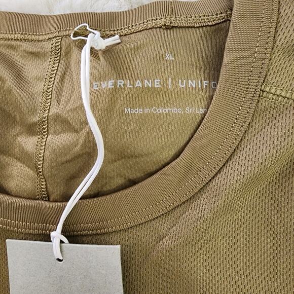 EVERLANE NWT Performance Pique Sport Tee BUNDLE 2X Navy Olive Men's XL - Picture 6 of 8